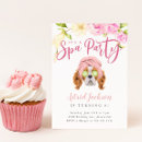 Search for kids spa party invitations Salon