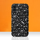 Search for skeleton halloween iphone cases Black and white