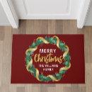 Search for merry christmas doormats Holiday party