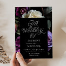 Search for moody wedding invitations Calligraphy