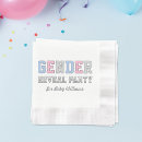 Search for gender reveal napkins Modern