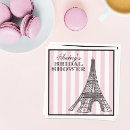 Search for vintage paris napkins Paris bridal shower