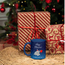 Search for red white snowflakes mugs Blue