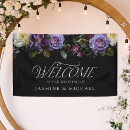 Search for welcome to our wedding banners Botanical