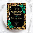 Search for cheetah print birthday invitations Leopard