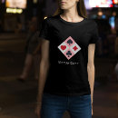 Search for ladies poker tshirts Spades