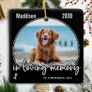 Search for loss pet memorial ornaments Remembrance