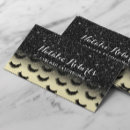 Search for black and yellow business cards Hair stylist