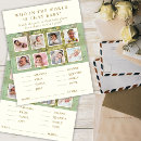 Search for baby photo guessing games Baby shower activity