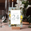 Search for lemon table cards Elegant