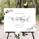 Search for greenery welcome wedding signs Elegant