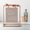 Search for baby shower diaper thoughts sign posters Gender neutral