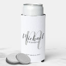 Search for groomsmen can coolers Initial