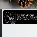 Search for matching stamps return address labels Black and white