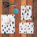 Search for black tree wrapping paper Simple