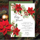 Search for poinsettia flower invitations Elegant