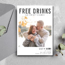Search for funny drinking wedding save the dates Free drinks