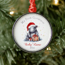 Search for hippo christmas tree decorations Baby