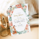 Search for foxes invitations Mother to be