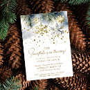Search for snowflakes baby shower invitations Simple