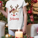 Search for red christmas bow tshirts Reindeer