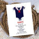 Search for ahoy invitations Navy blue