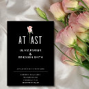 Search for finally wedding invitations Minimalist
