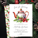 Search for love is brewing shower invitations Festive