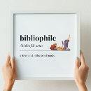 Search for library decorations posters Bookish