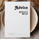 Search for retro wedding advice cards For her