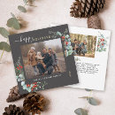 Search for dark red christmas cards Watercolor