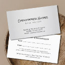 Search for hair stylist appointment cards Modern