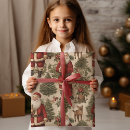 Search for maroon christmas wrapping paper Green