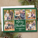 Search for brush script christmas cards Modern