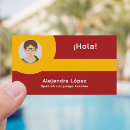 Search for spanish teacher business cards Tutor