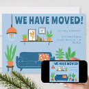 Search for moving announcement cards Housewarming