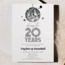 Search for 20 year anniversary invitations Couple