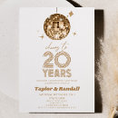 Search for 20 year anniversary invitations Couple
