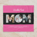 Search for mom photo blankets For her