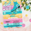 Search for roller disco invitations Pink