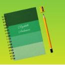 Search for green notebooks Elegant