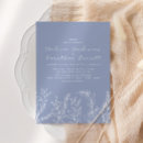 Search for blue and lavender wedding invitations Periwinkle