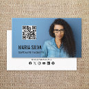 Search for professional engineer business cards Qr code