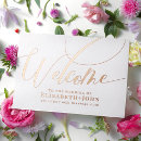 Search for gold foil wedding programs White