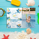 Search for shark party invitations Modern