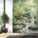 Search for waterfall shower curtains Forest