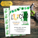 Search for lucky one invitations St patricks day