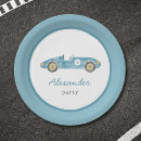 Search for racing cars paper plates Blue