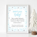 Search for snowflake baby shower games Silver