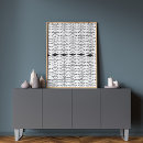 Search for black white geometric posters Minimalist